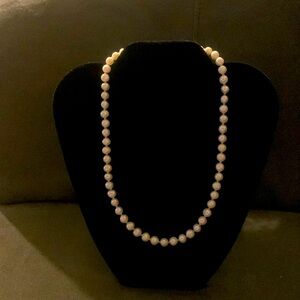 Trifari genuine pearls necklace